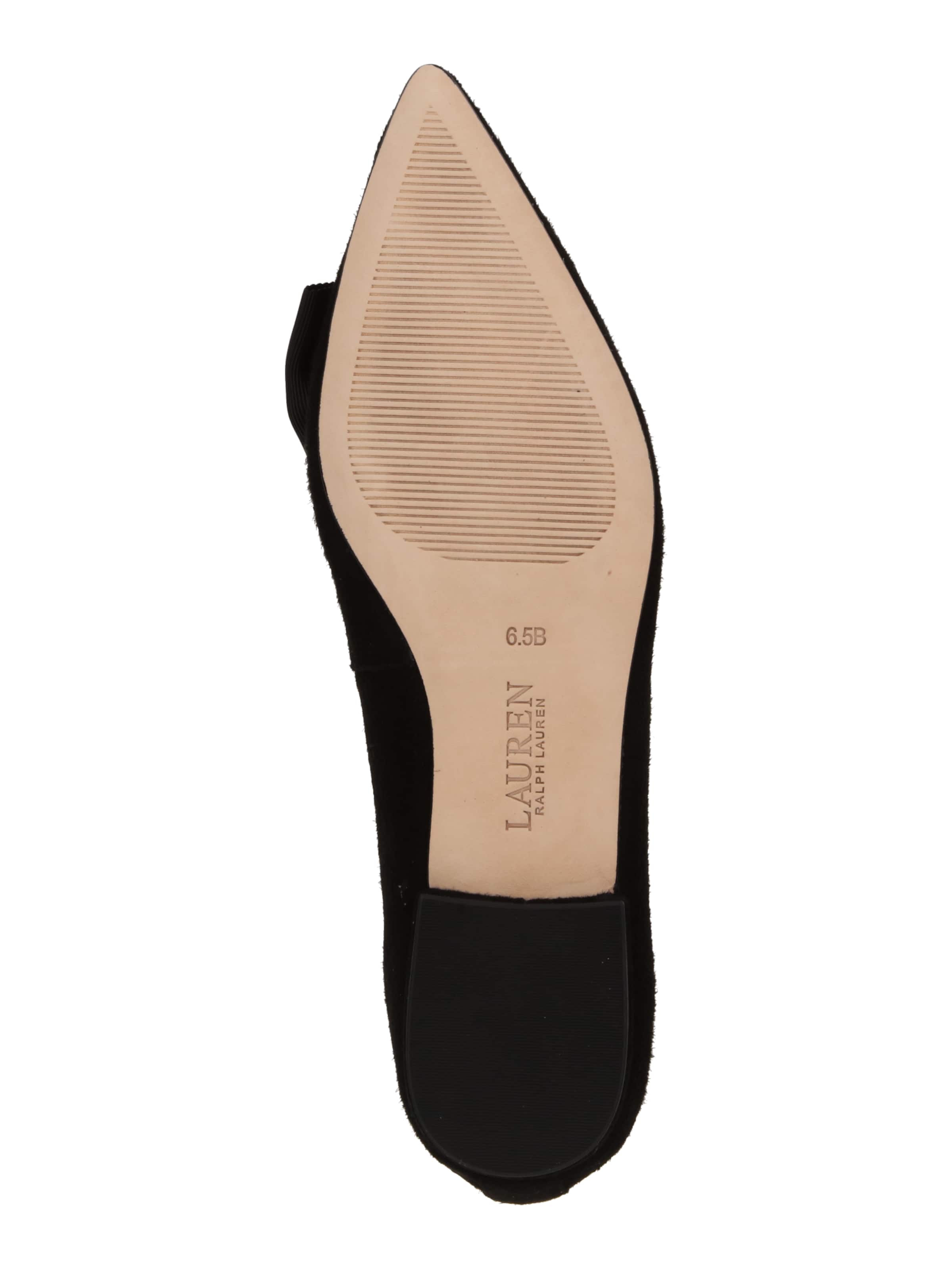Lauren Ralph Lauren Ballerina 'LONDYN BOW' in Black