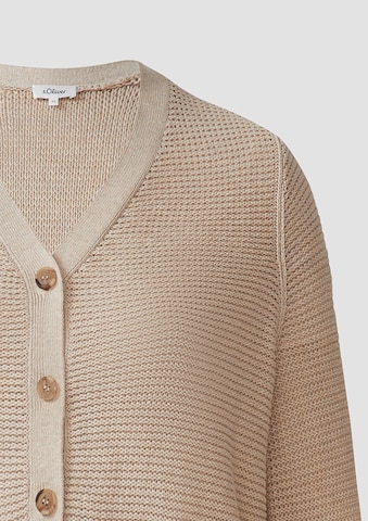 Cardigan s.Oliver en beige