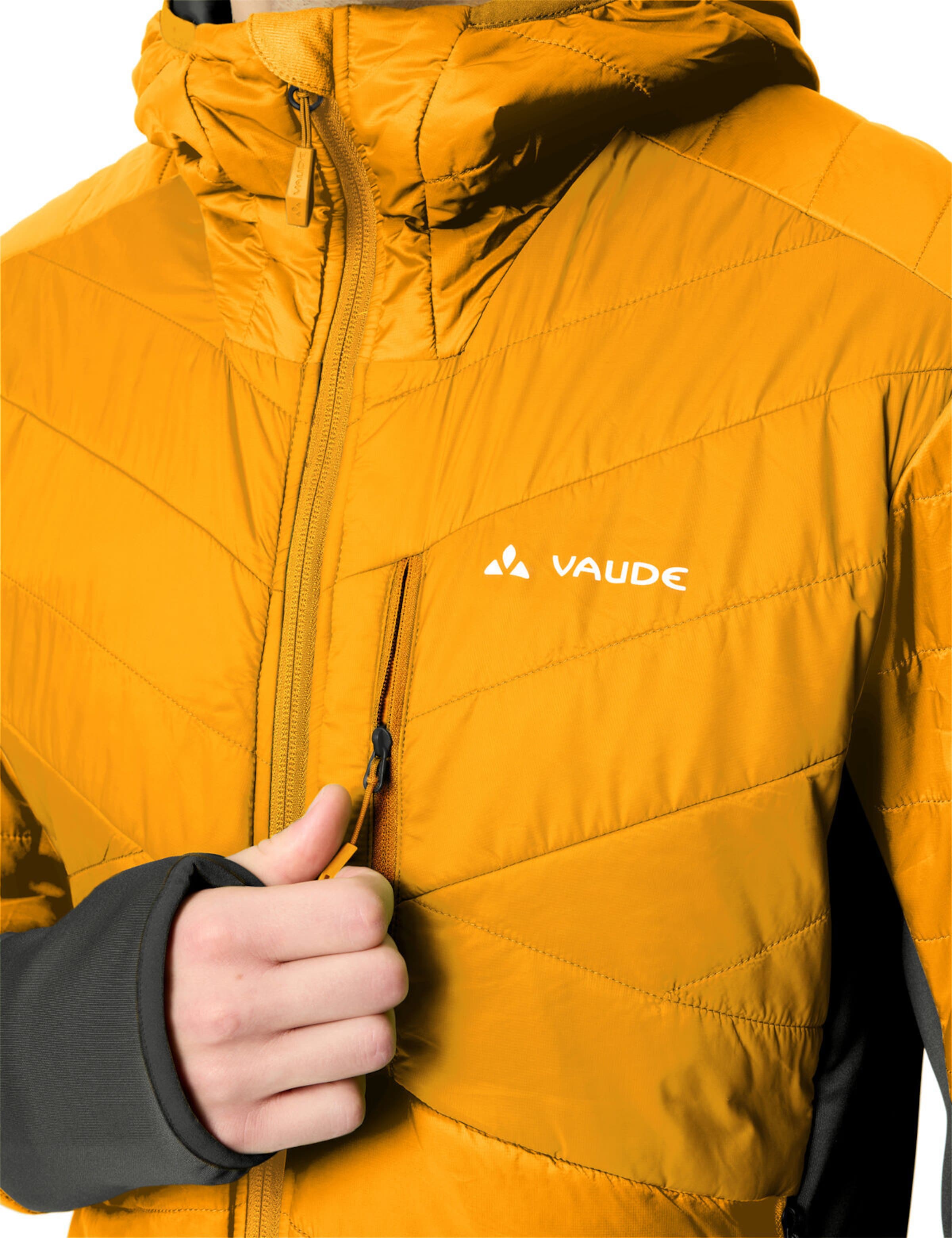 VAUDE Outdoor jacket 'Sesvenna IV' in Yellow