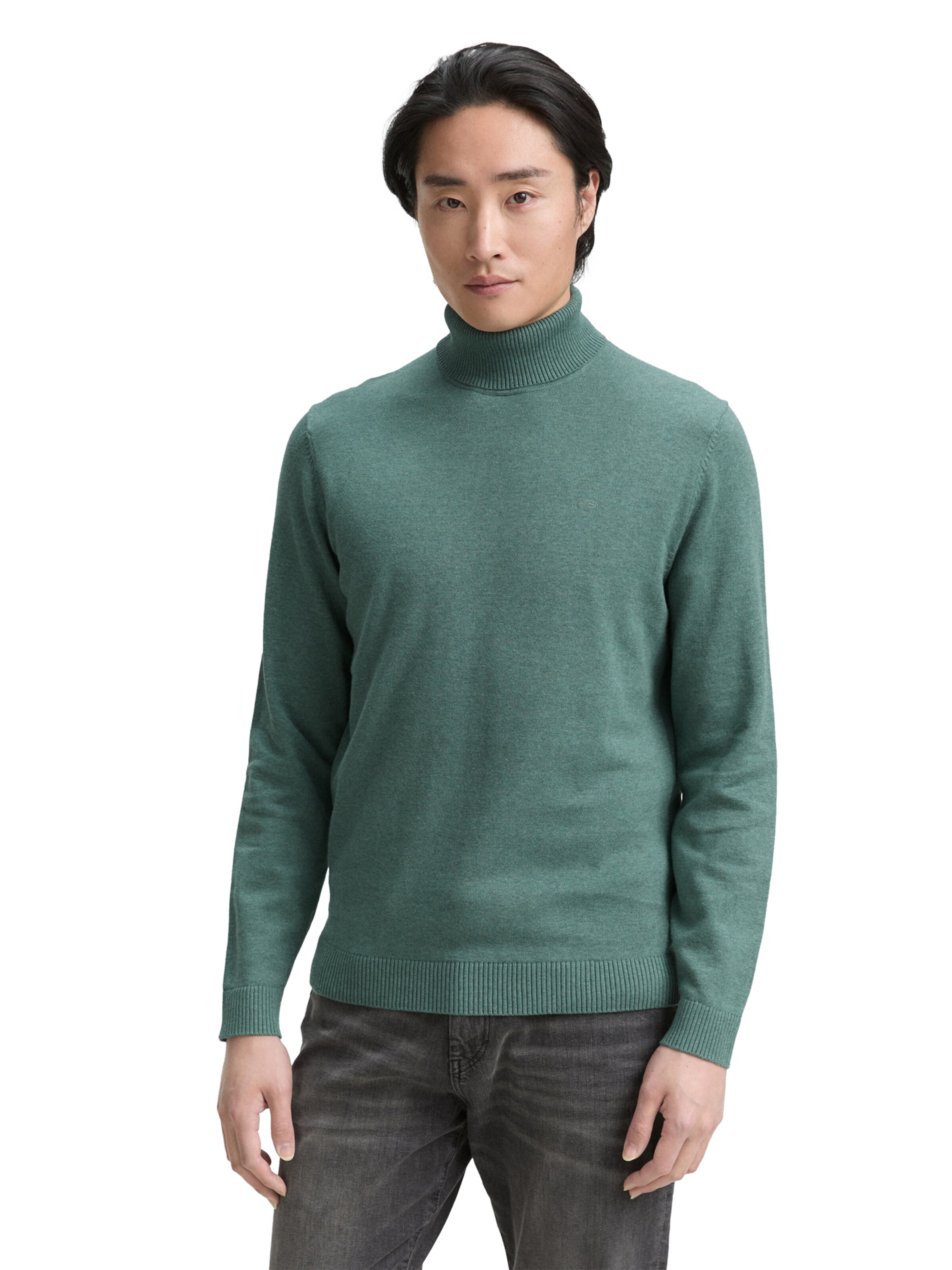 TOM TAILOR Neulepaita värissä vihreä: etupuoli