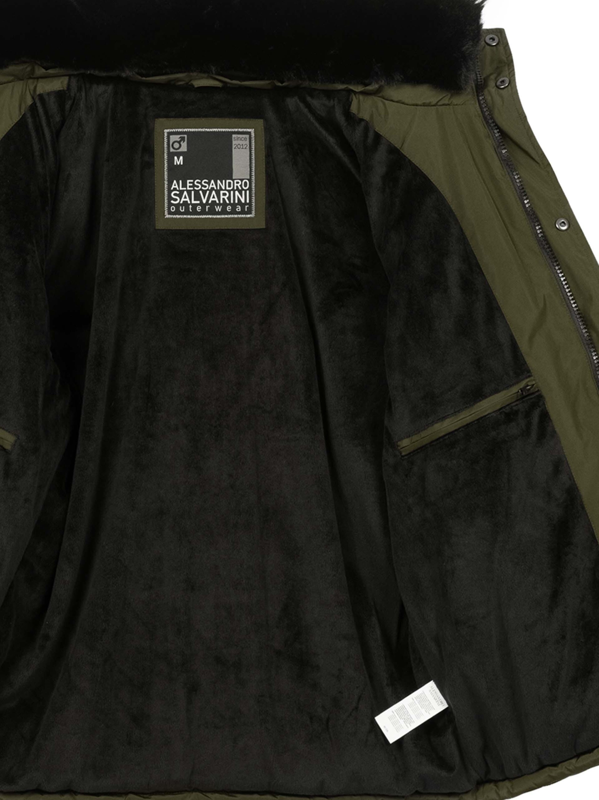 Alessandro Salvarini Winter jacket in Green