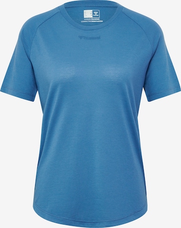 Hummel Performance Shirt 'Vanja' in Blue: front