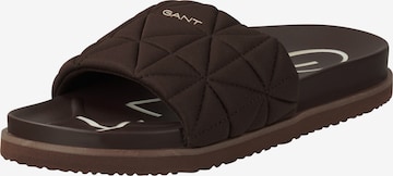 GANT Mules 'MARDALE' in Brown: front