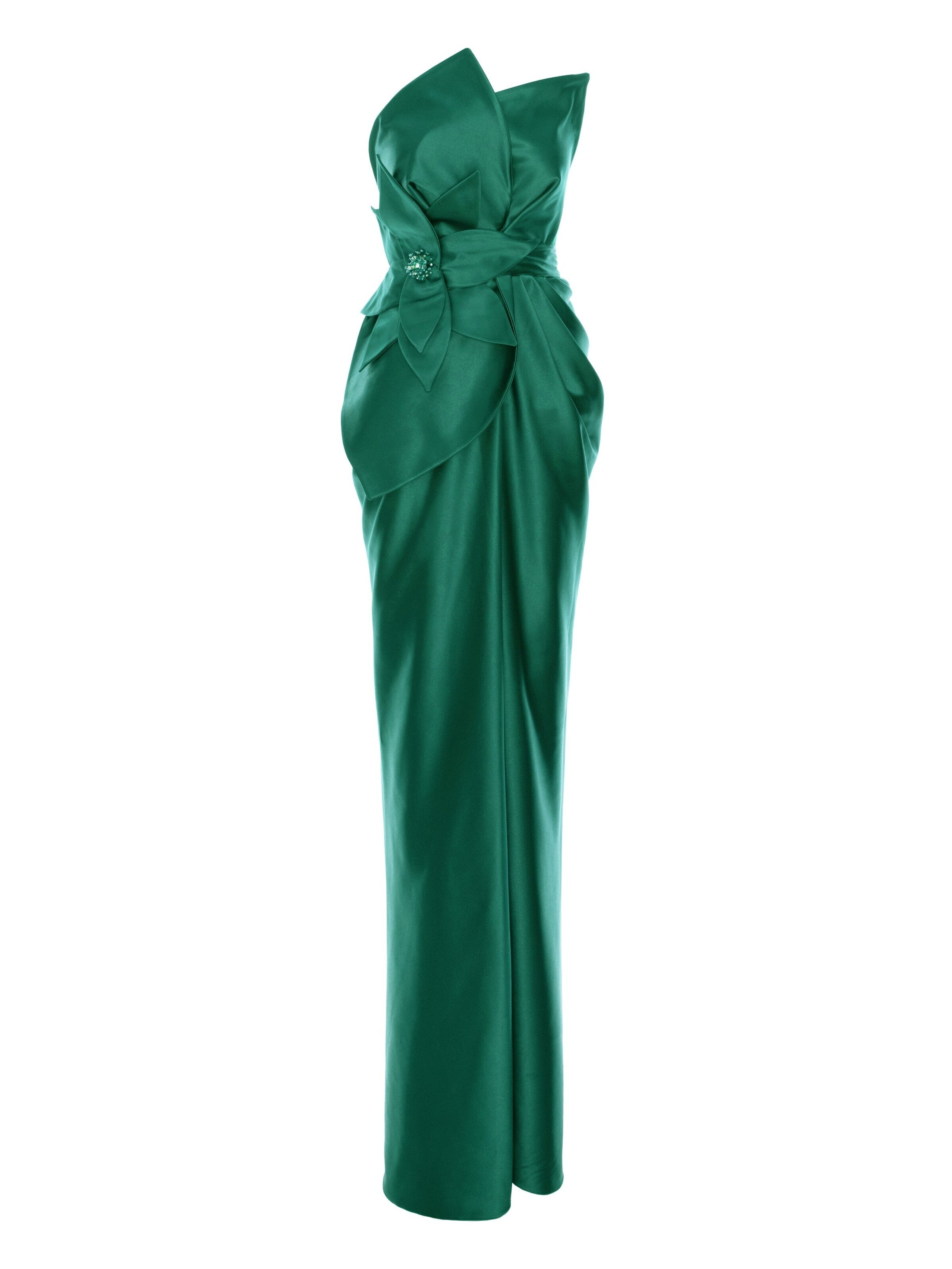 acob a porter - Vestido de noche en verde