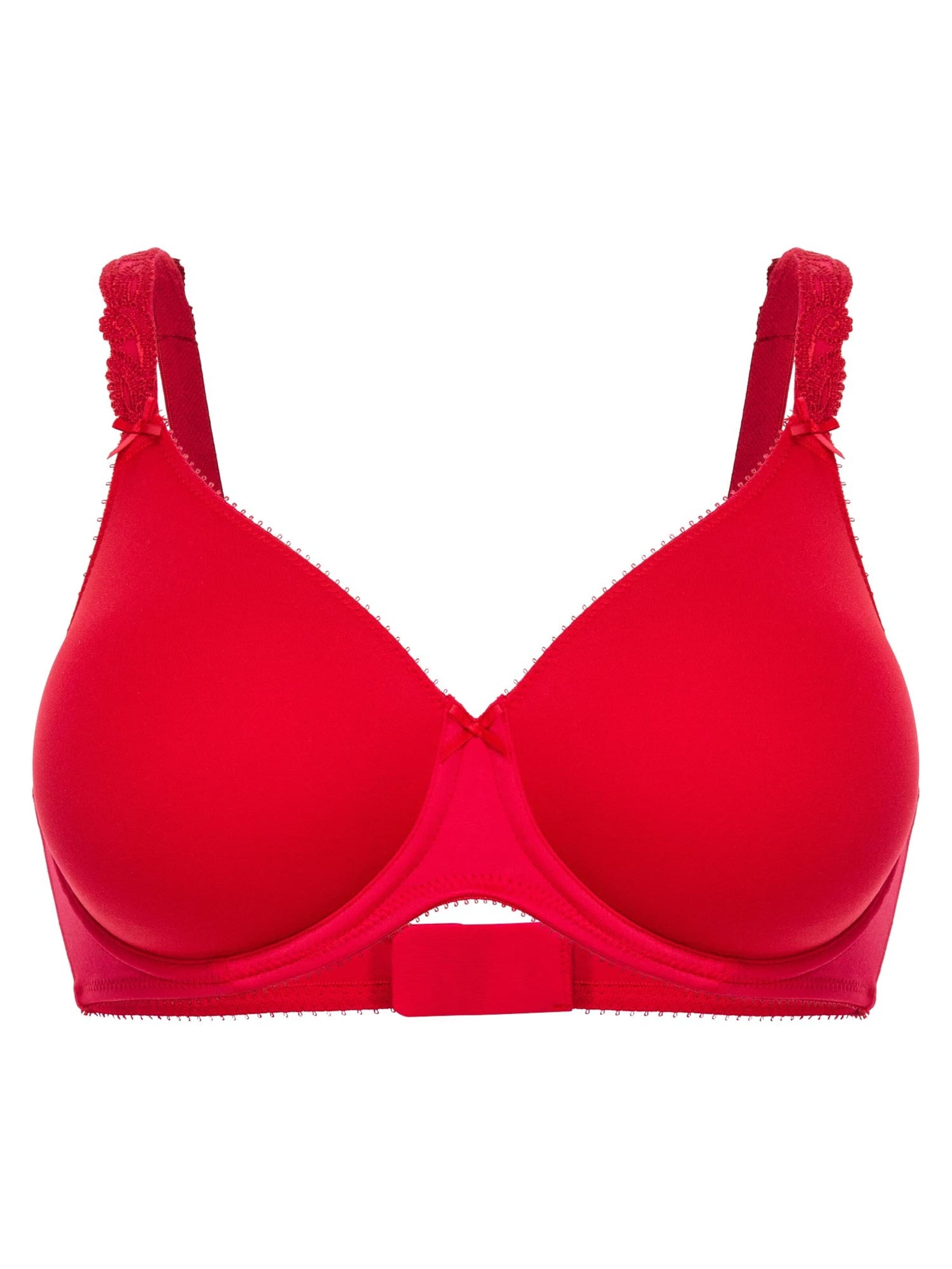 FELINA T-shirt Bra 'Choice' in Red: front
