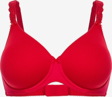 FELINA T-shirt BH 'Choice' in Rood: voorkant