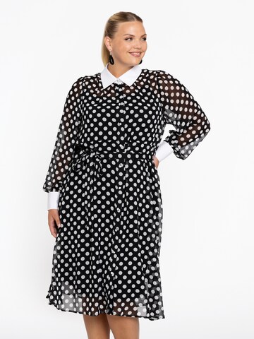 YOEK Kleid in Schwarz: Vorderseite