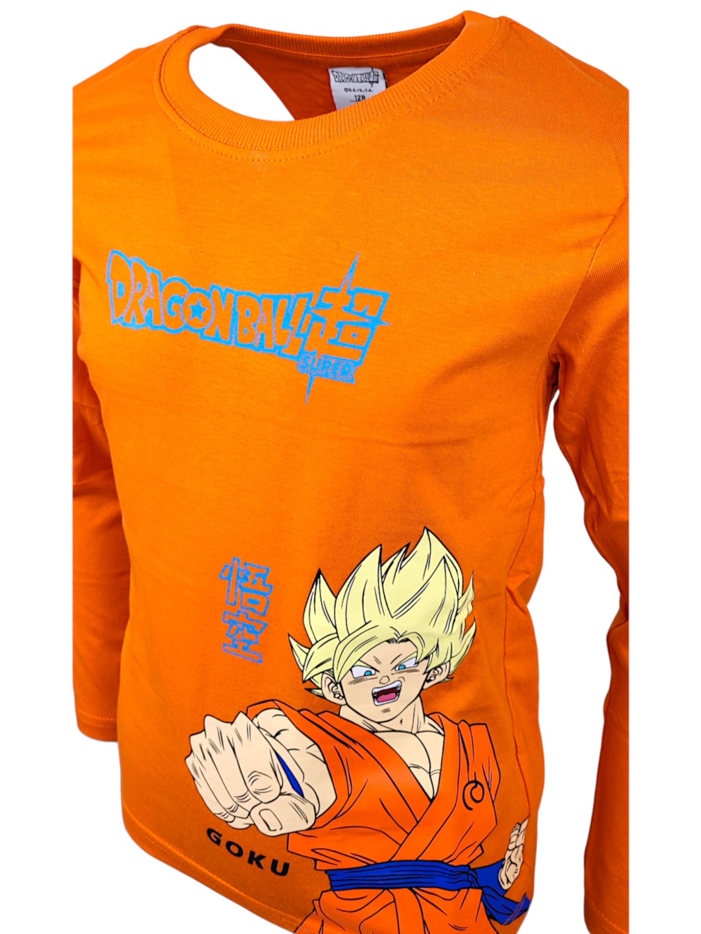 Dragon Ball Shirt 'Son Goku' in Orange