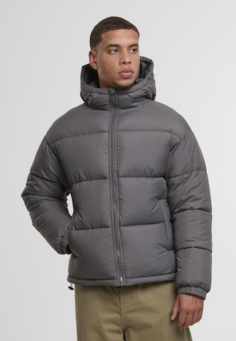 Urban Classics - Chaqueta de invierno en gris: frente