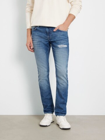 GUESS Skinny Jeans 'Miami' in Blue: front