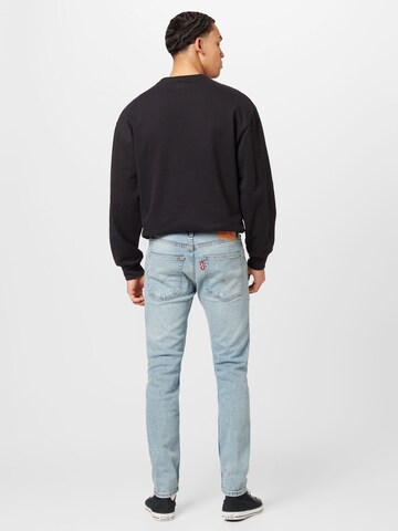 LEVI'S ® Slimfit Jeans '512 Slim Taper Lo Ball' i blå