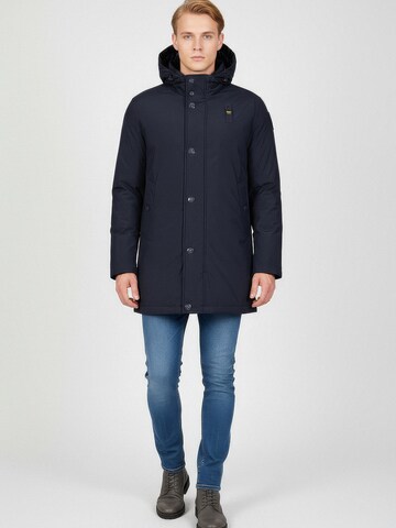 Blauer Winterjacke 'Chester' in Blau
