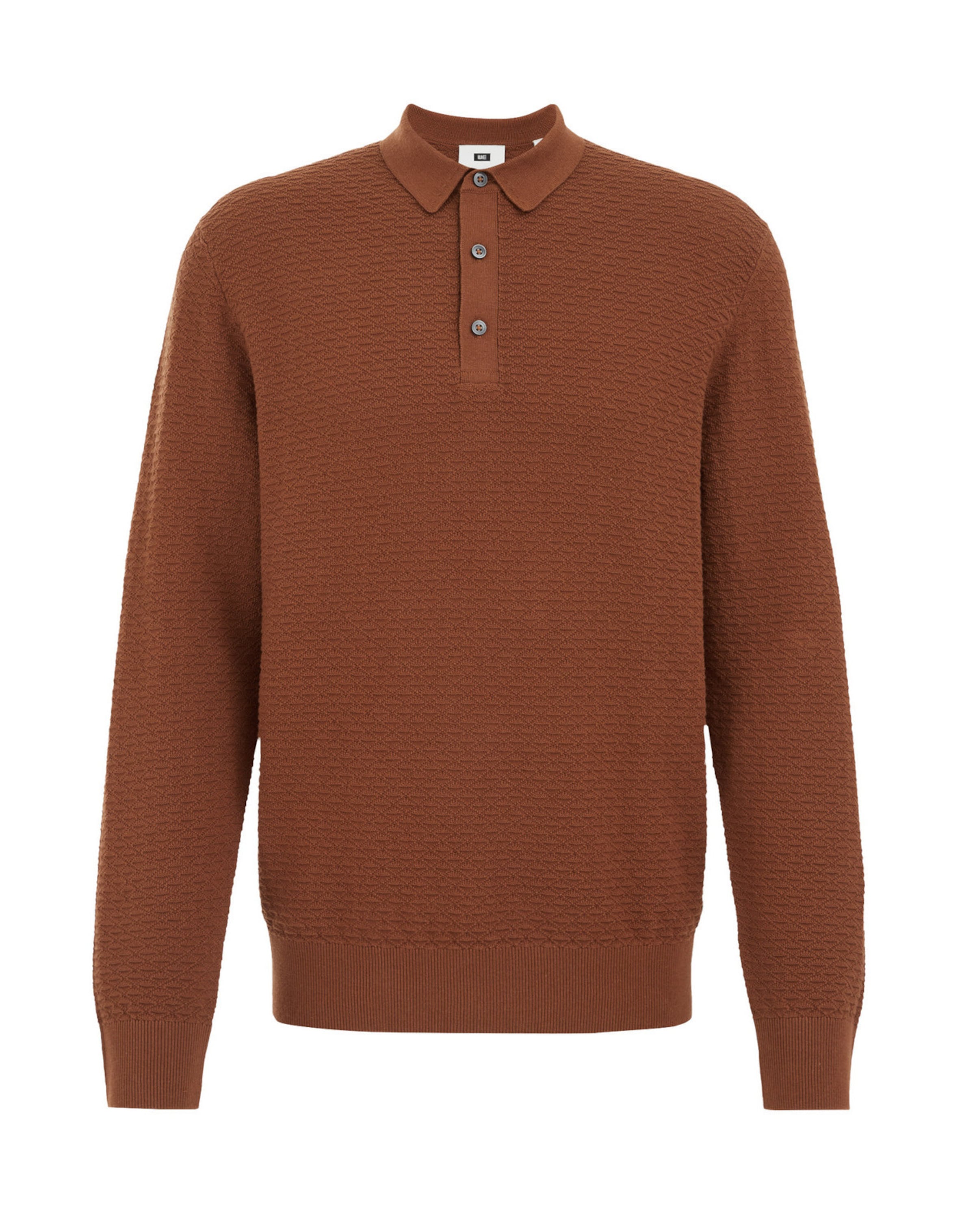 T-Shirt WE Fashion en marron : devant