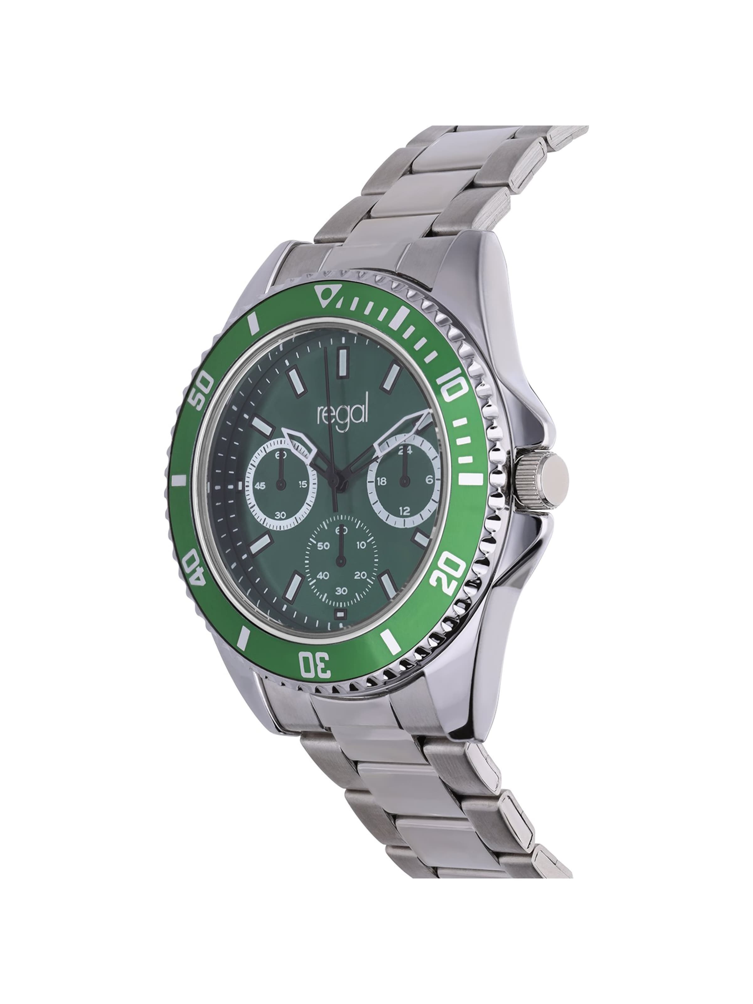 Lucardi Analoog horloge 'Minimalistisch' in Zilver