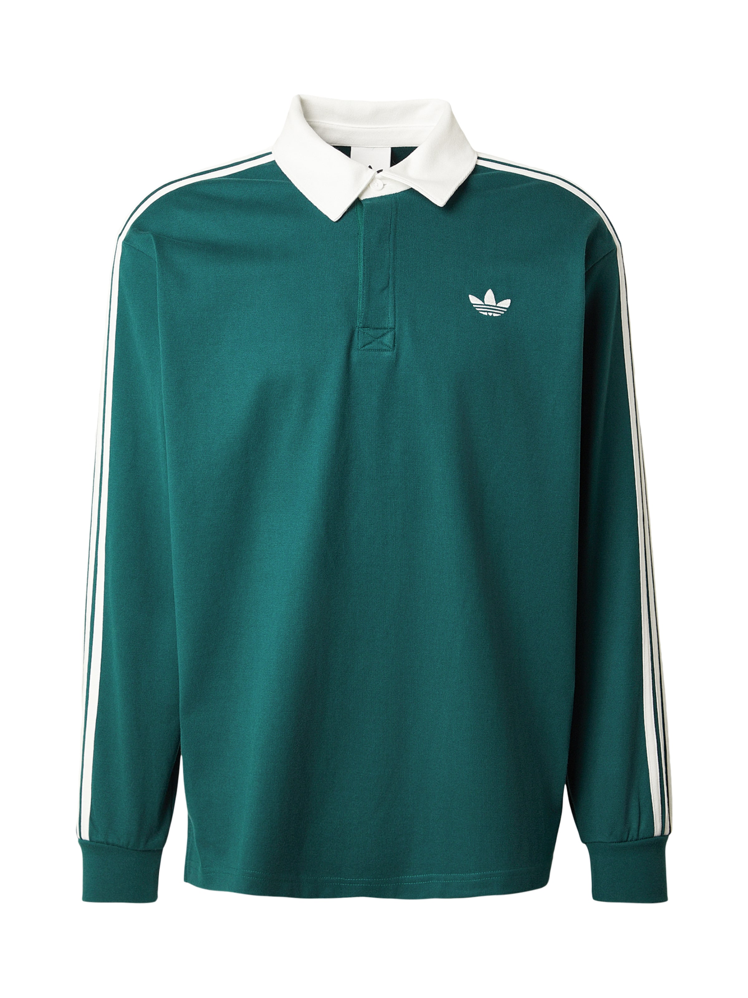 ADIDAS ORIGINALS Тениска в зелено: отпред