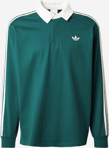 ADIDAS ORIGINALS Тениска в зелено: отпред