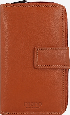 mano Wallet 'Donna Giulia' in Orange: front