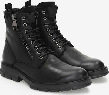 Kazar Lace-Up Boots in Black