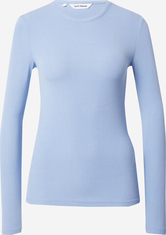 T-shirt 'Fenja' Soft Rebels en bleu : devant