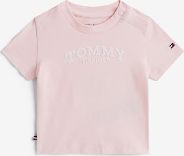 Tricou de la TOMMY HILFIGER pe roz: față