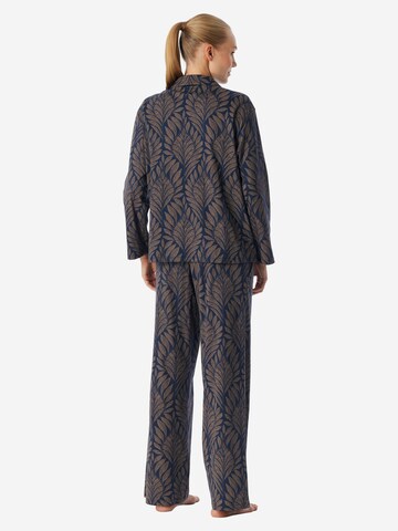 SCHIESSER Pyjama ' Interlock ' in Beige