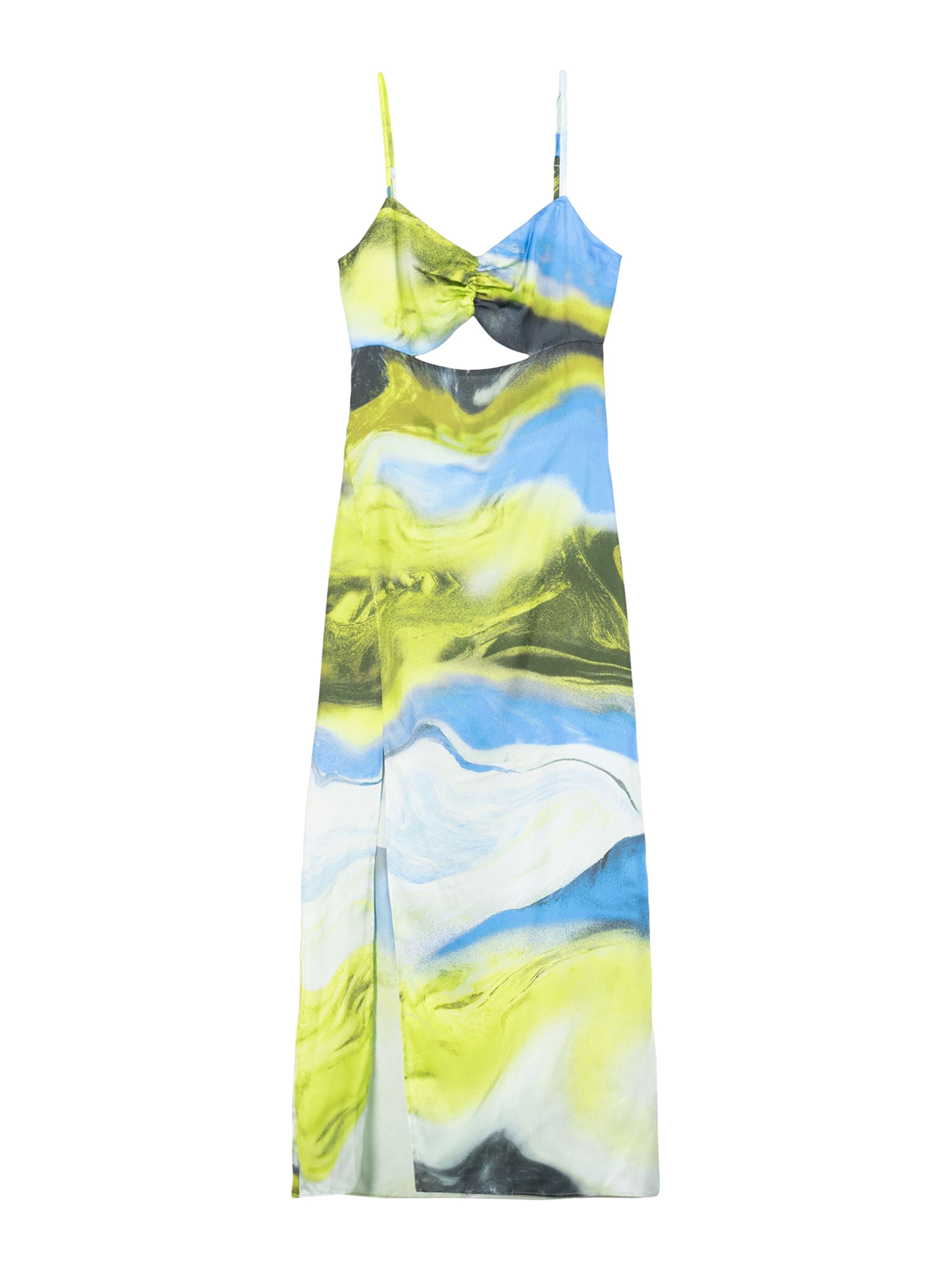 Bershka Jurk in Groen: voorkant