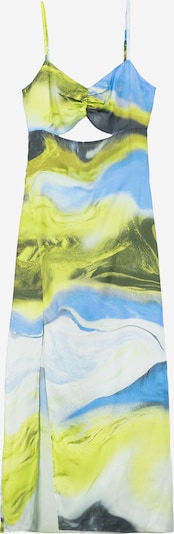 Bershka Dress in Blue / Light blue / Light green / Dark green, Item view