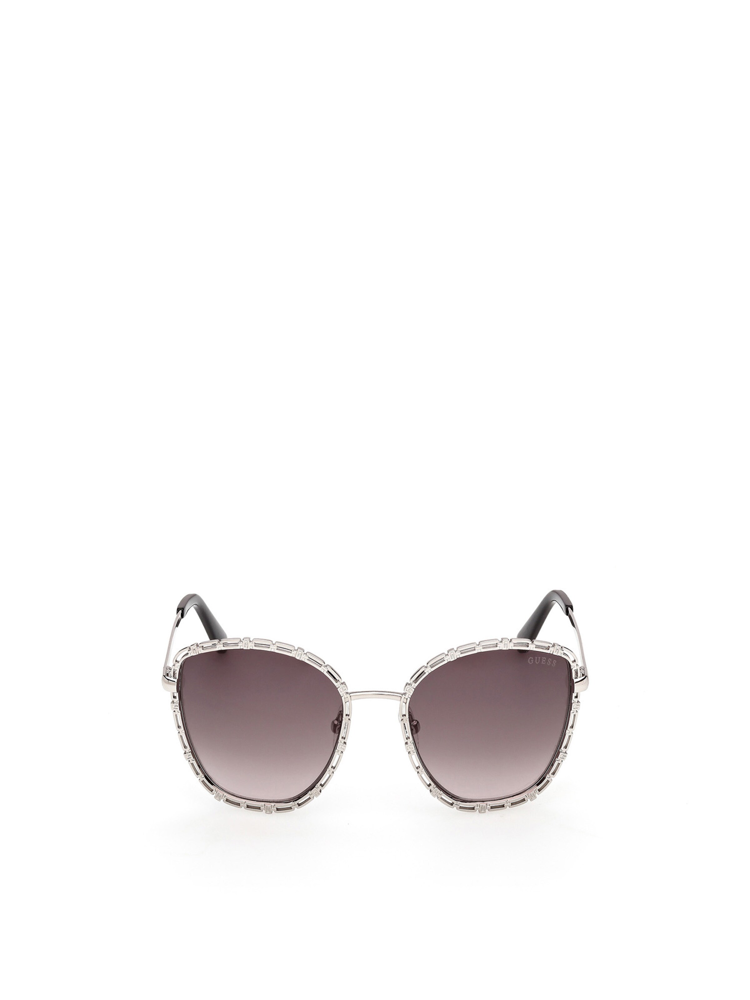 GUESS Sunglasses in Silver: front