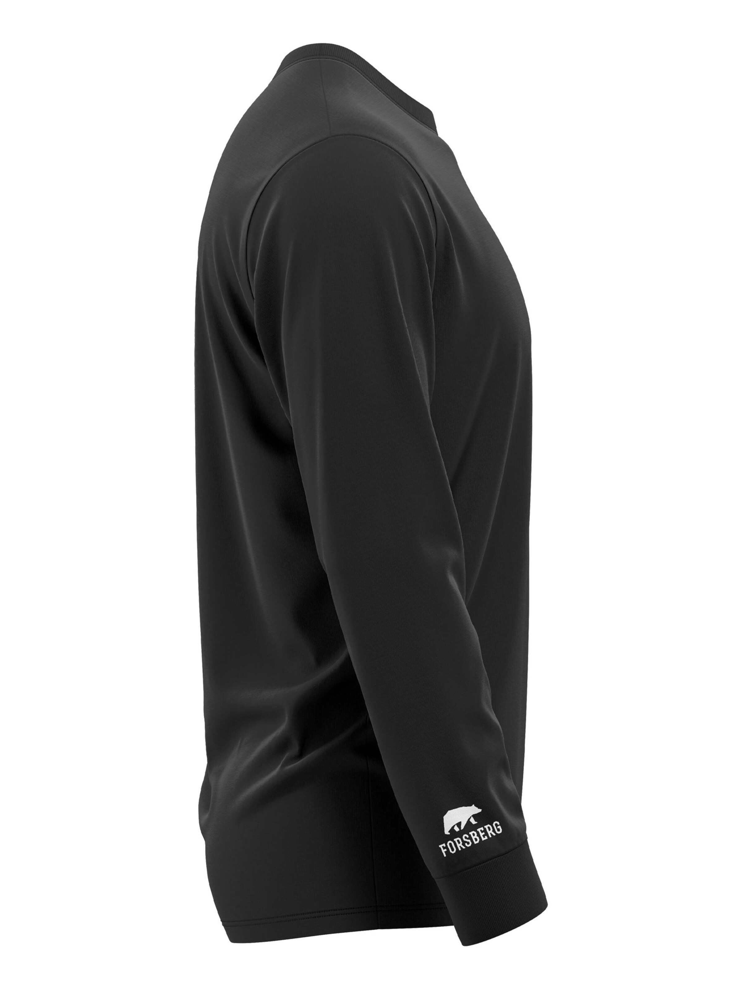 FORSBERG Sweatshirt in Black