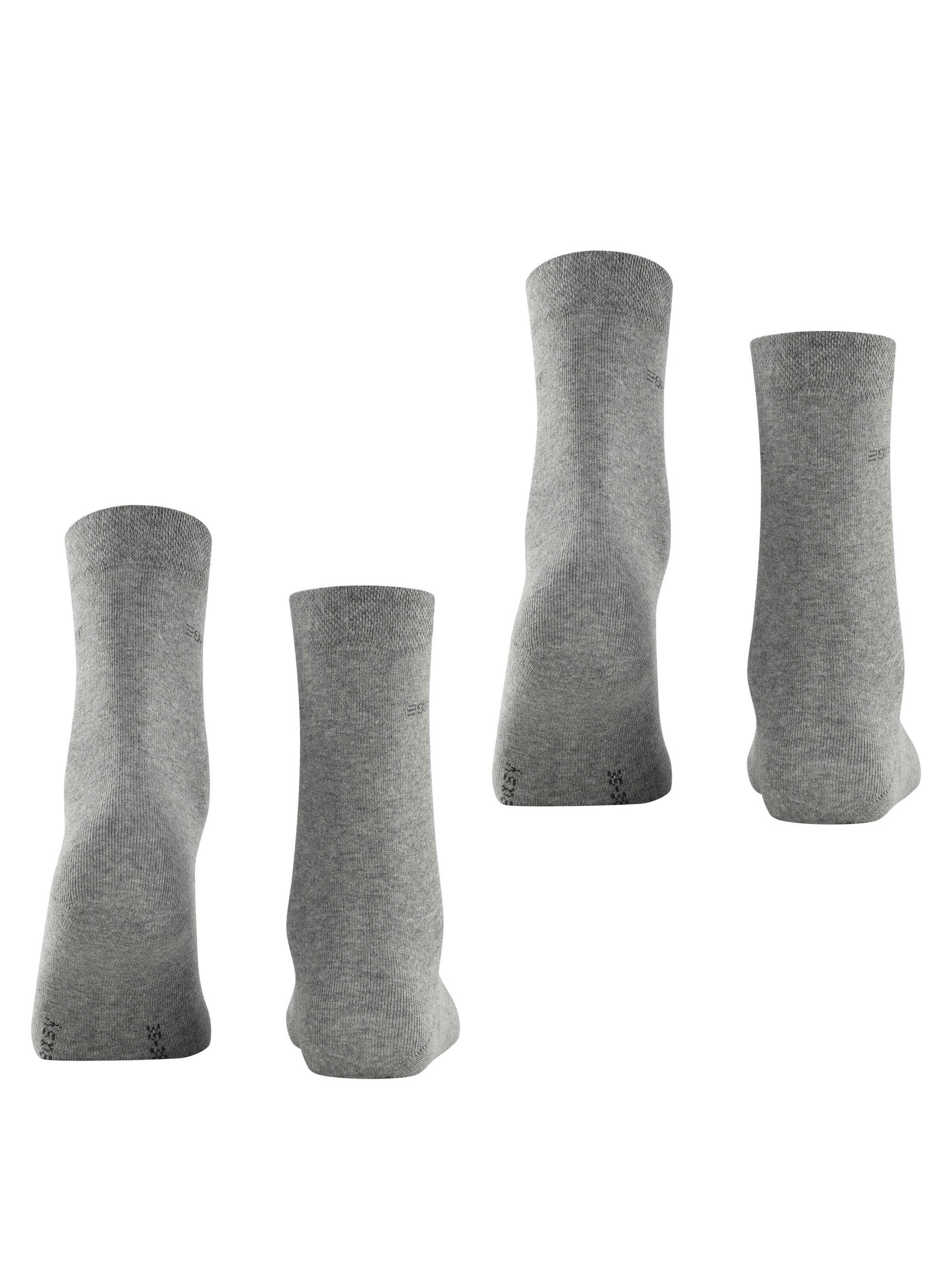 ESPRIT Socks 'Basic Easy 2-Pack' in Grey
