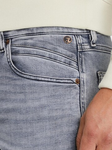 CAST IRON Tapered Farkut 'Shiftback tapered fit jeans' värissä sininen