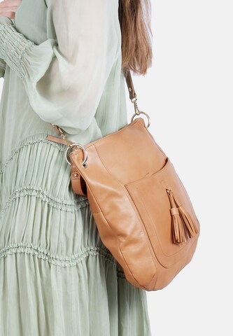 Crickit Crossbody bag 'LUISA' in Brown: front