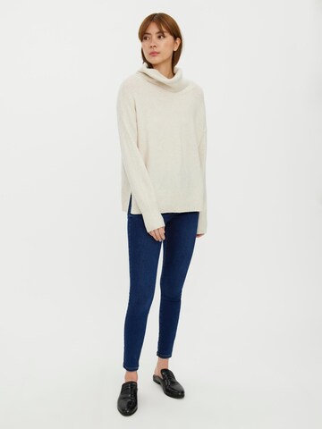 VERO MODA Sweater 'Doffy' in Beige