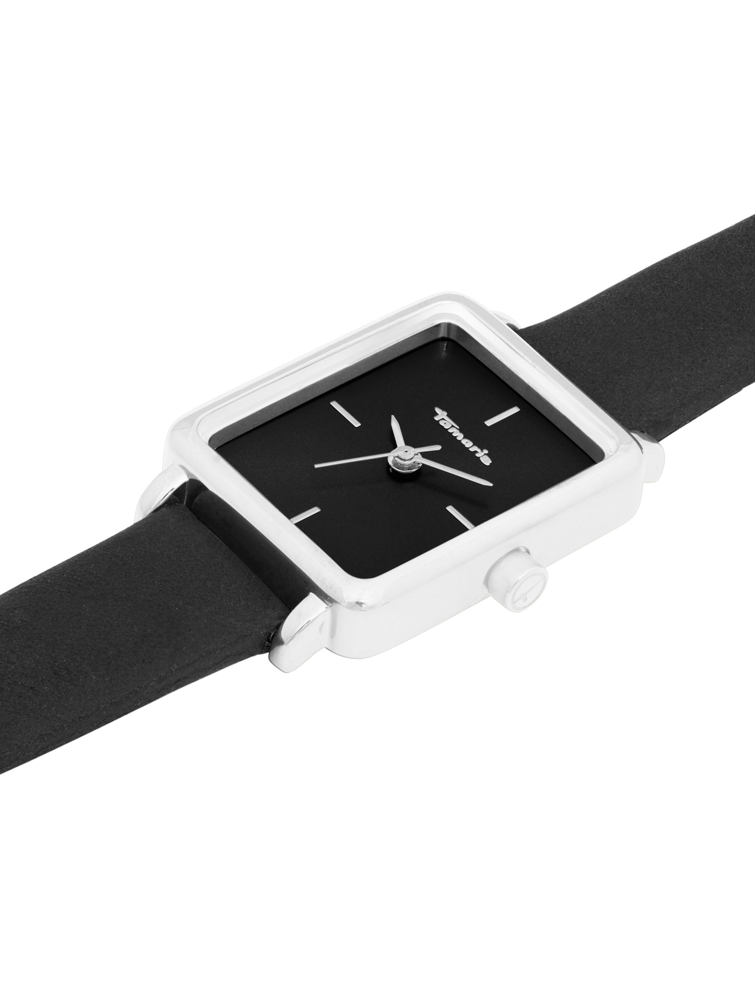 Tamaris Analoguhr 'Tiny' in Schwarz