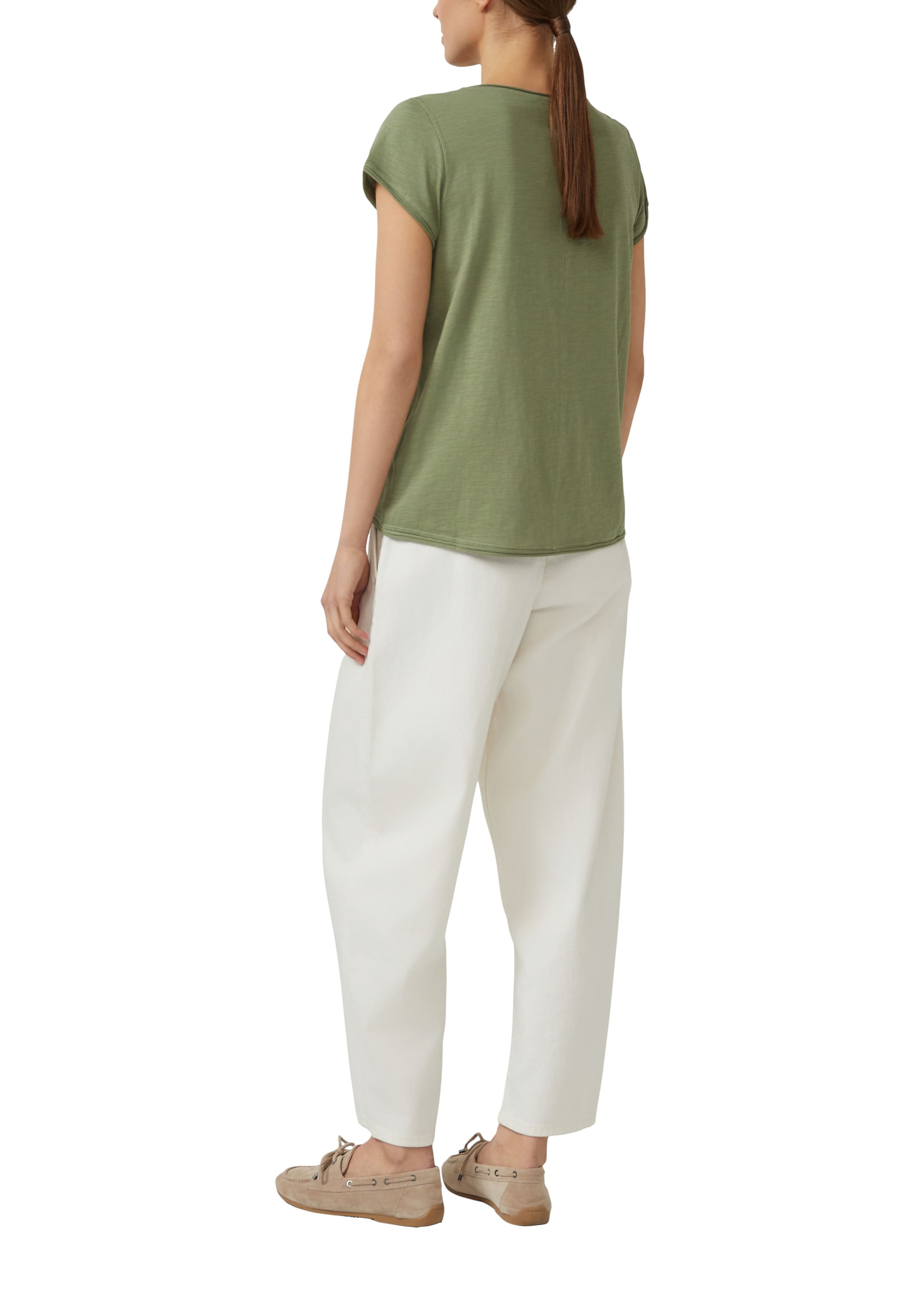 T-shirt s.Oliver en vert