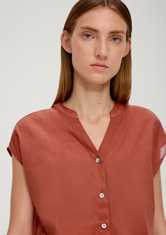 Chemisier s.Oliver BLACK LABEL en orange