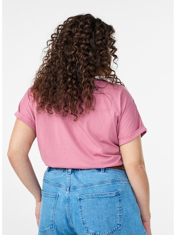 Zizzi Shirt 'Mkatja' in Pink