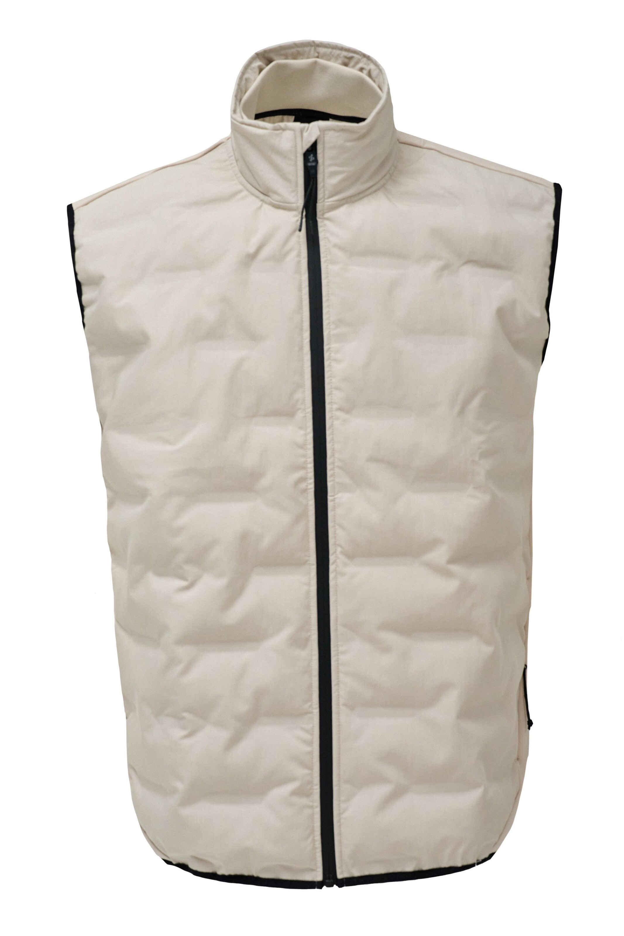 Salsa Jeans Bodywarmer in Wit: voorkant