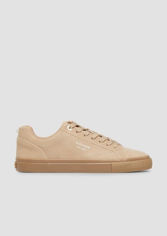 s.Oliver Sneakers laag in Beige