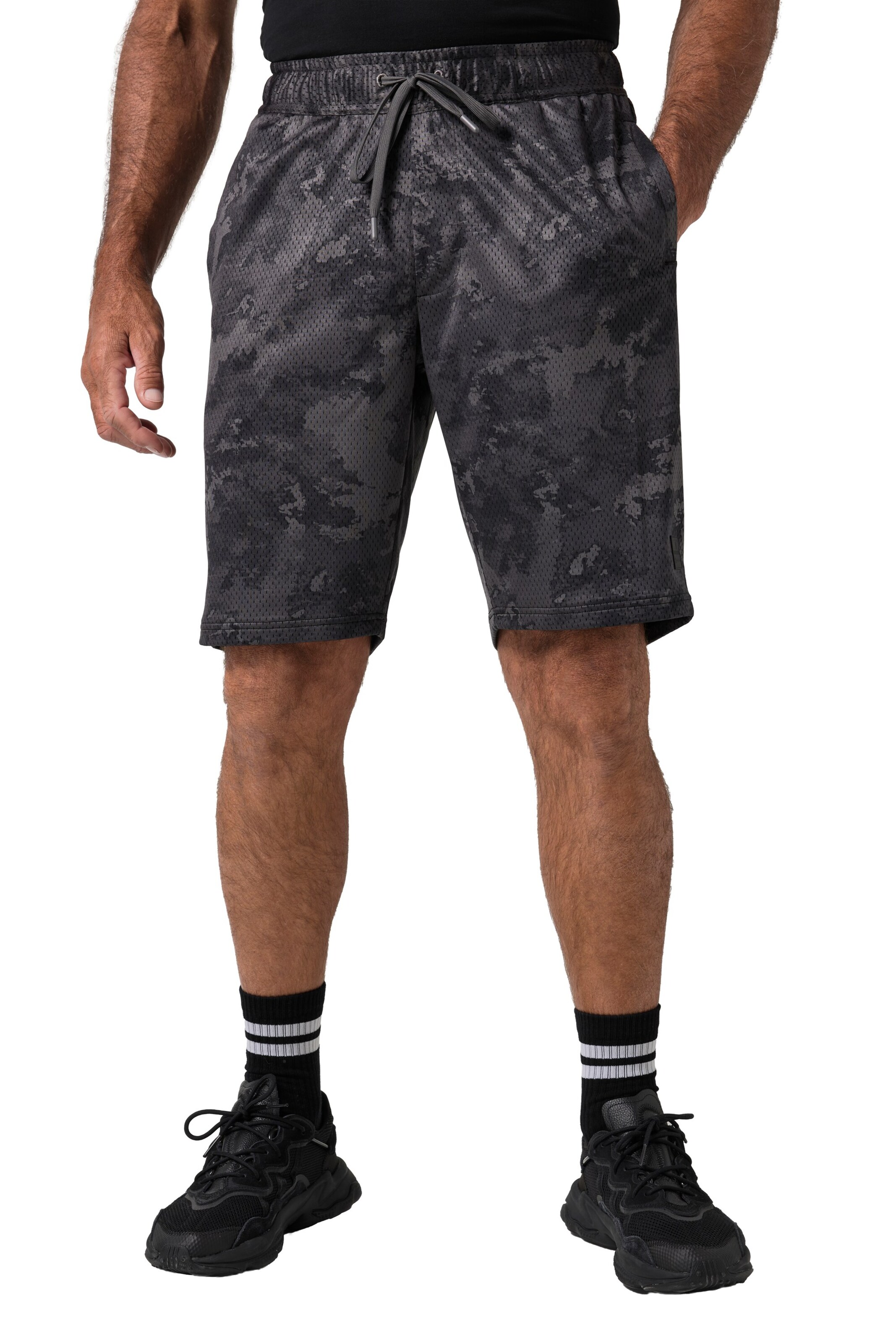 JAY-PI Regular Trousers in Grey: front