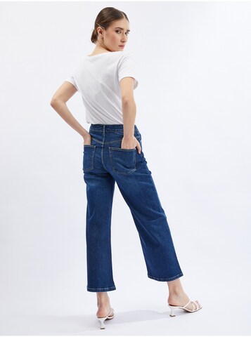 Orsay Wide Leg Jeans in Blau