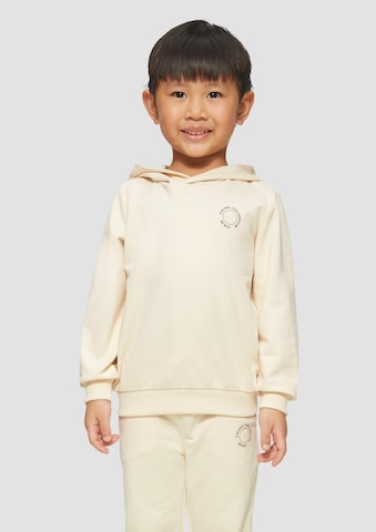 s.Oliver Sweatshirt in Beige: Vorderseite