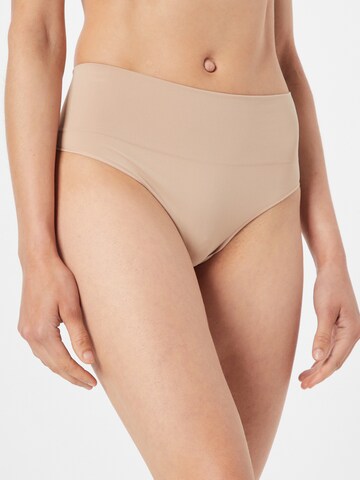 SPANX - Cueca modeladora em bege: frente