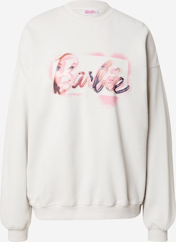 Cotton On Sweatshirt 'Barbie' in White: front