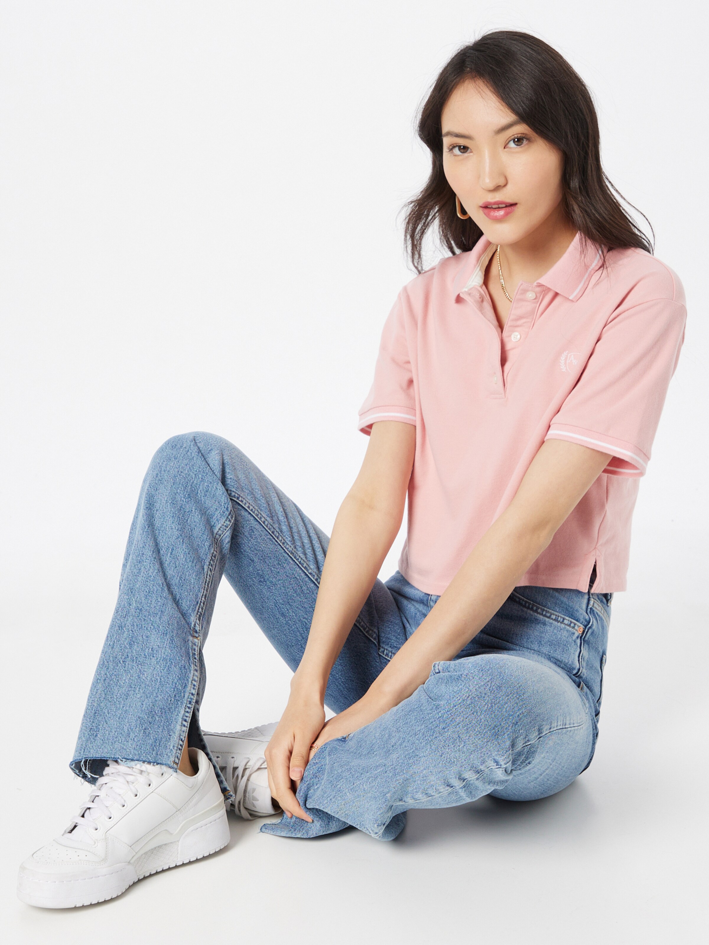Frauen Shirts & Tops Abercrombie & Fitch Shirt 'APAC' in Rosa - SN91686