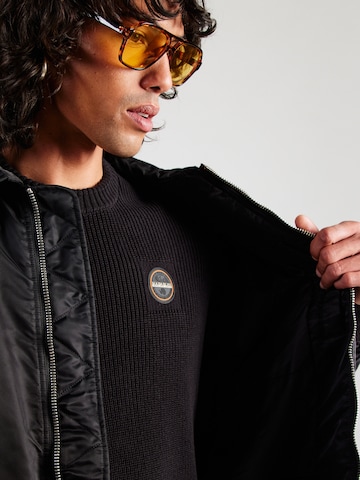NAPAPIJRI Sweater 'D-Prado' in Black