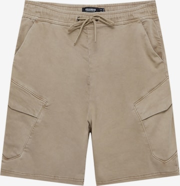 Pull&Bear Cargobroek in Beige: voorkant