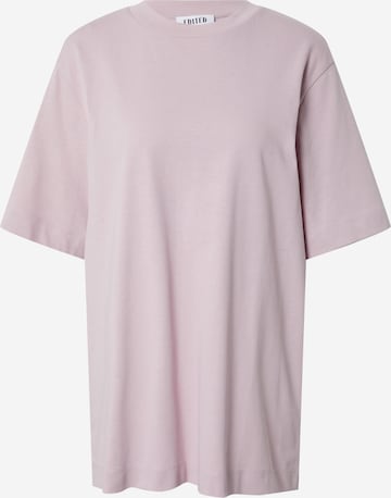 T-shirt 'Elisa' EDITED en violet : devant