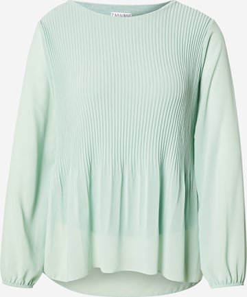 ZABAIONE Bluse 'Ev44a' i grøn: forside