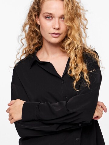 PIECES Blouse 'FRANAN' in Zwart